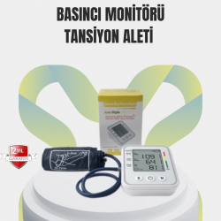 Mey İthalat® 2 Kullanıcı Hafızalı USB Uyumlu Tansiyon Ölçer