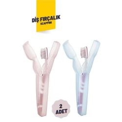 Mey İthalat® 2'li Kapaklı Diş Fırçası Kutusu Kapaklı Diş Fırçalık – Hijyenik ve Şık Banyo Düzeni
