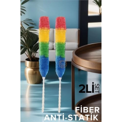Mey İthalat® 2 li SET Fiber Toz Alma Püskülü California Design