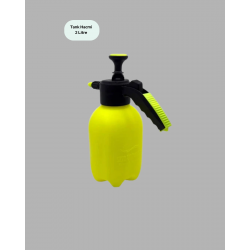 Mey İthalat® 2 Litre Pompalı Püskürtücü Bakır Nozullu Ayarlı Sprey Temizlik ve Bahçe