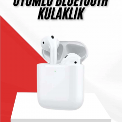 Mey İthalat® 2. Nesil Bluetooth Android ve İOS Uyumlu Kablosuz Kulaklık Çağrı Cevaplama