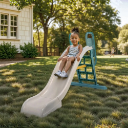 Mey İthalat® 2'si Bir Arada Büyük Su Kaydırağı