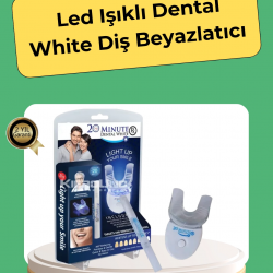 Mey İthalat® 20 Dakikada Hızlı Etkili Diş Beyazlatıcı Cihaz
