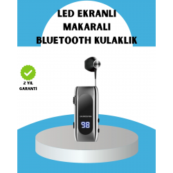 Mey İthalat® 20 Dakikada Hızlı Şarj – Titreşimli Uyarılı Kablosuz Kulaklık