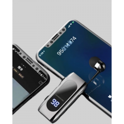 Mey İthalat® 20 Dakikada Hızlı Şarj – Titreşimli Uyarılı Kablosuz Kulaklık