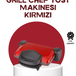 Mey İthalat® 2000 Watt Tost Makinesi 6 Dilim Kapasiteli Döküm Plakalı Üç Kademeli Isı Ayarlı