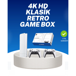 Mey İthalat® 20.000 Klasik Oyun Dahili Kablosuz Kontrollü Oyun Kutusu