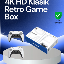 Mey İthalat® 20000 Oyunlu Retro TV Oyun Konsolu 64GB SD Kartlı Model