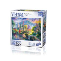 Mey İthalat®   20046 Mountain Village 500 Parça Puzzle -KS