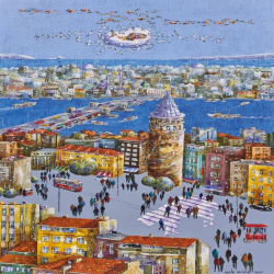 Mey İthalat® 20072 PUZZLE 500 İCONİC GALATA