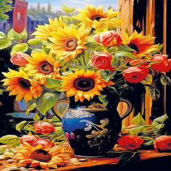 Mey İthalat® 20087 PUZZLE 500 SORİNG BY THE WİNDOW