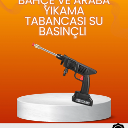 Mey İthalat® 2025 Model 48V Şarjlı Basınçlı Yıkama Tabancası Orijinal Seri