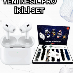 Mey İthalat® 2025 Model Akıllı Saat ve Yeni Nesil Pro Bluetooth Kulaklık ANC Özelliği