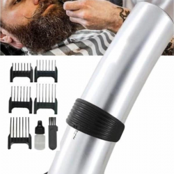 Mey İthalat® 2025 Model Çelik Kasa Profesyonel Saç Sakal Tüm Vücut Tüyü Lazer Öncesi Tıraş Makinesi