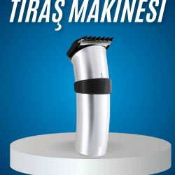Mey İthalat® 2025 Model Çelik Kasa Profesyonel Saç Sakal Tüm Vücut Tüyü Lazer Öncesi Tıraş Makinesi