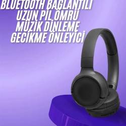 Mey İthalat® 2025 Model Kulak Üstü Bluetooth Hoparlör ANC Özellikli