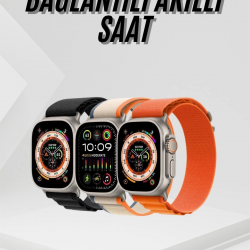 Mey İthalat® 2025 Yeni Model Akıllı Saat Android ve İOS Uyumlu Çağrı Cevaplama