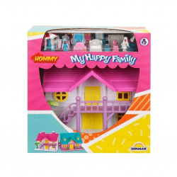 Mey İthalat® 2080 Family Villa Oyun Seti 18 Parça