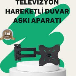 Mey İthalat® 22–49 İnç TV Uyumlu Hareketli Duvar Askı Aparatı