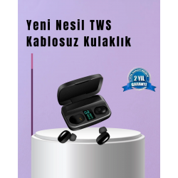Mey İthalat® 22 Kez Şarj İmkanı Sunan A10s TWS Bluetooth Stereo Kulaklık