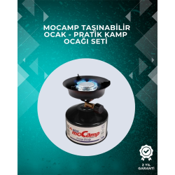 Mey İthalat® 220 gr Gaz Tüpüyle 4 Saat Yanabilen Verimli Kamp Ocağı