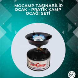 Mey İthalat® 220 gr Gaz Tüpüyle 4 Saat Yanabilen Verimli Kamp Ocağı