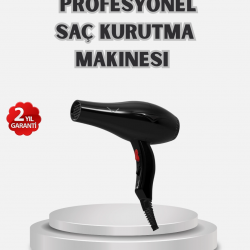 Mey İthalat® 2200W AC Motor Saç Kurutma Makinesi Hafif ve Dayanıklı Tasarımlı