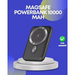 Mey İthalat® 22.5W Hızlı Şarj Destekli Manyetik Powerbank Kompakt Tasarım