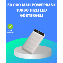 Mey İthalat® 22.5W PD Destekli Taşınabilir Şarj Cihazı Çoklu Çıkışlı Model Powerbank