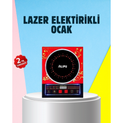 Mey İthalat® 2400 Watt Akıllı İndüksiyon Ocak Dokunmatik Kontrol Isı Ayarlı