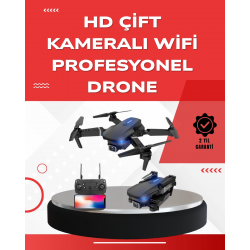 Mey İthalat® 2.4G 4CH Katlanabilir Drone 100 Metre Uçuş Mesafeli