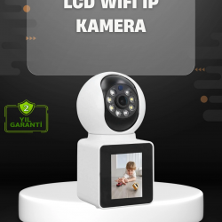 Mey İthalat® 2K Çözünürlüklü İç Mekan Güvenlik Kamerası Çift Yönlü Görüş ve Sesli Arama