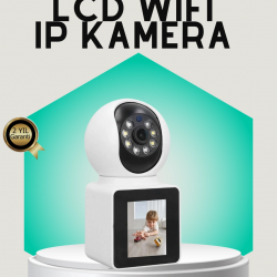 Mey İthalat® 2K HD Bebek ve Yaşlı Takip Kamerası Çift Yönlü Görüş Akıllı Uyarılı