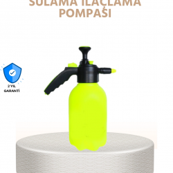 Mey İthalat® 2L Bahçe ve Araç Temizlik Pompası Bakır Uçlu Basınçlı Sprey