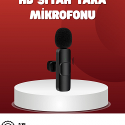 Mey İthalat® 2’li Kablosuz Yaka Mikrofonu iPhone İçin Profesyonel Video Ses