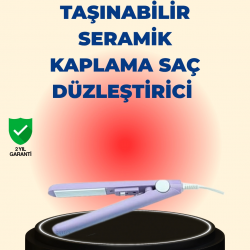 Mey İthalat® 2’si 1 Arada Saç Düzleştirici ve Bukle Maşası – Düz ve Kıvırcık Saçlara Uygun Çok Yönlü Kullanım