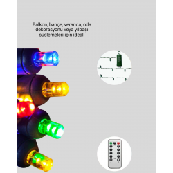 Mey İthalat® 2x2 Metre Perde LED Işık