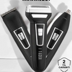 Mey İthalat® 3 Başlıklı Profesyonel Tıraş Makinesi