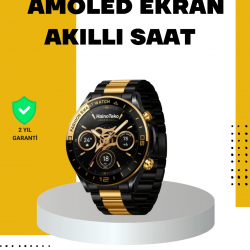 Mey İthalat® 3 Bileklikli Amoled Akıllı Saat Bluetooth Çağrı ve Sağlık Takipli