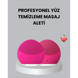 Mey İthalat® 3 Fonksiyonlu Yüz Temizleme ve Masaj Cihazı – Su Geçirmez, Şarjlı, Ölü Deri Temizleyici ve Cilt Yenileyici