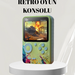 Mey İthalat® 3 İnç Renkli Ekranlı Taşınabilir El Konsolu – G5 Modeli