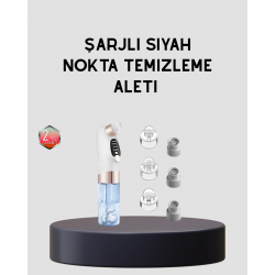 Mey İthalat® 3 Kademeli Vakumlu Gözenek Temizleme Cihazı – Cilt Yenileyici Masaj ve Derin Temizlik