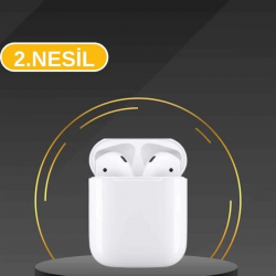 Mey İthalat® 3 Kordonlu Dokunmatik Ekran Akıllı Saat ve 2.Nesil Kablosuz Bluetooth Kulaklık ANC/ENC