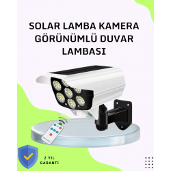 Mey İthalat® 3 Modlu Güneş Paneli Aydınlatmalı Dış Mekan Güvenlik Işığı – IP65 Su Geçirmez, PIR Sensörlü