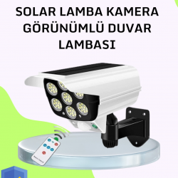 Mey İthalat® 3 Modlu Güneş Paneli Aydınlatmalı Dış Mekan Güvenlik Işığı – IP65 Su Geçirmez, PIR Sensörlü