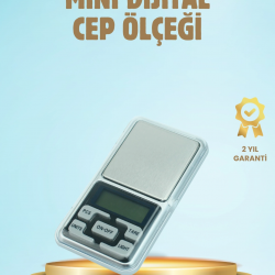 Mey İthalat® 300 Gr Hassas Cep Terazisi Mavi Işıklı LCD Ekranlı