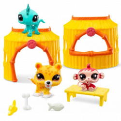 Mey İthalat® 3005158 Littlest Pet Shop Minişler Orman Oyun Seti S1 -
