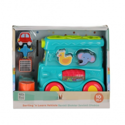 Mey İthalat® 31084 RENKLİ BLOKLAR SEVİMLİ OTOBÜS