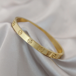 Mey İthalat® 316L Çelik Gold Renk Bileklik