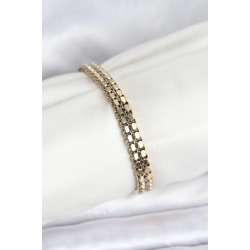 Mey İthalat® 316L Çelik Gold Renk Kadın Bileklik